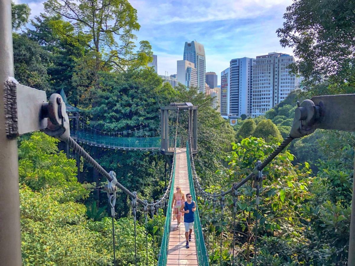 Appartamento 1 Bukit Ceylon, Bukit Bintang, 2Pax Kuala Lumpur Esterno foto