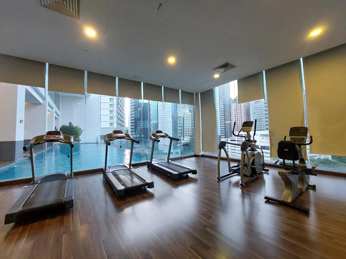 Appartamento 1 Bukit Ceylon, Bukit Bintang, 2Pax Kuala Lumpur Esterno foto